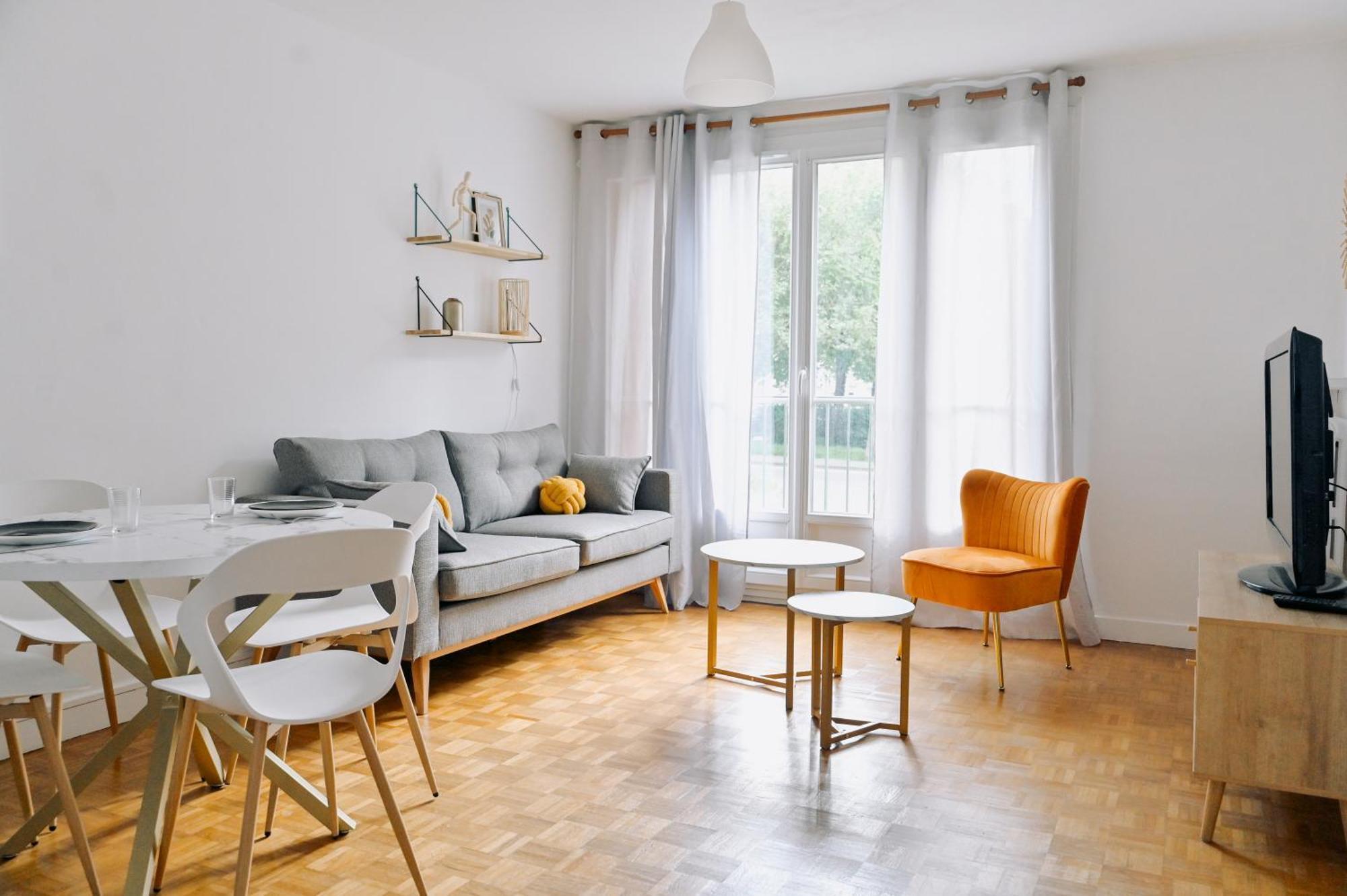 Appartement T3 Cosy A Compiègne Esterno foto