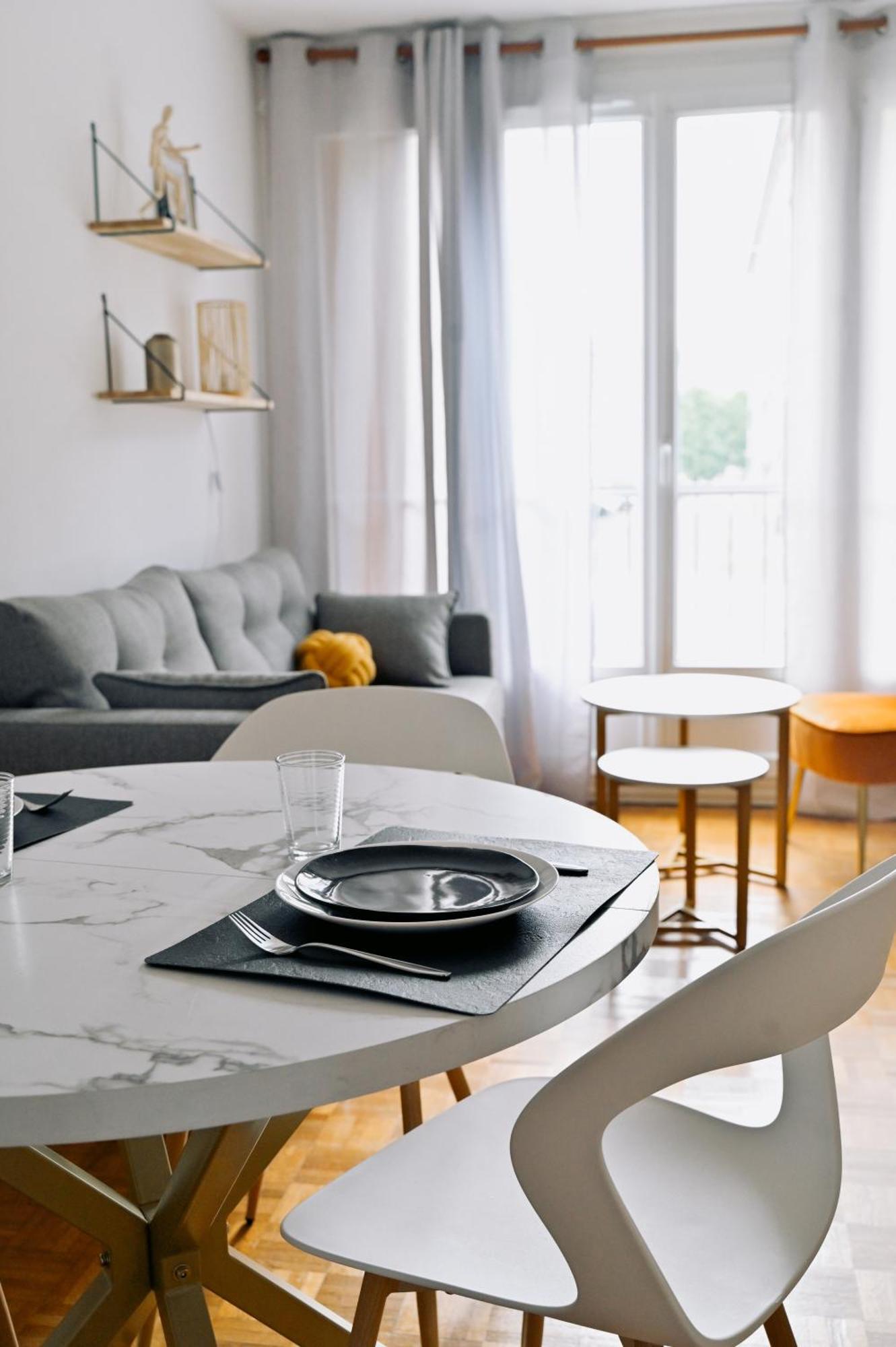 Appartement T3 Cosy A Compiègne Esterno foto